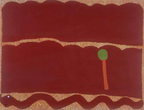 ‘Three Echoes – Western Desert Art’ curator’s talk by Djon Mundine OAM FAHA